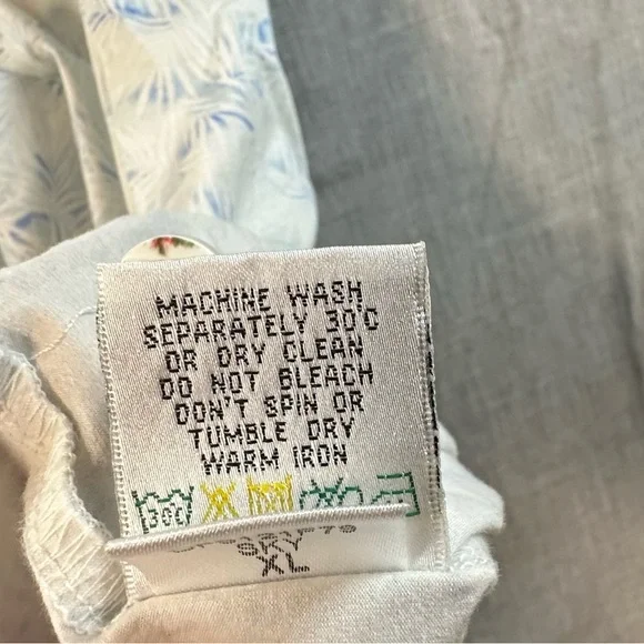 Bugatchi Men's OOOHCotton Leaf Print Polo Shirt - Picture 8 of 10